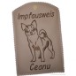 Preview: Impfpass Chihuahua mit Wunschname